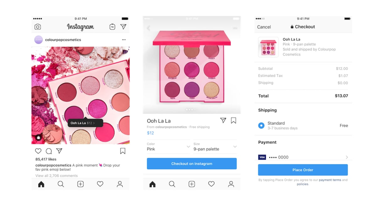 Instagram-Introduceert-Checkout-functie