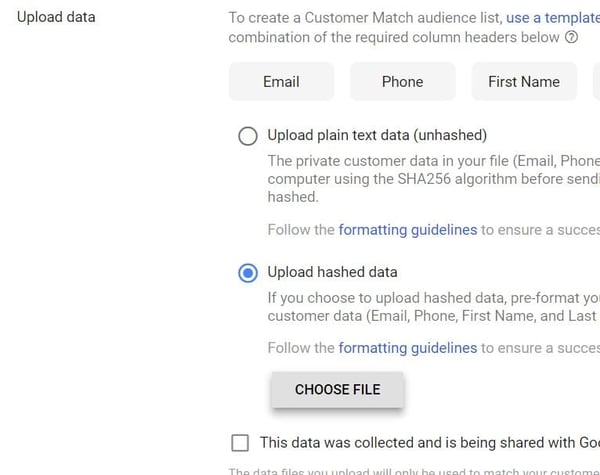 Google Shopping feed marketing tips voor black friday 2018 Google customer match upload lijst