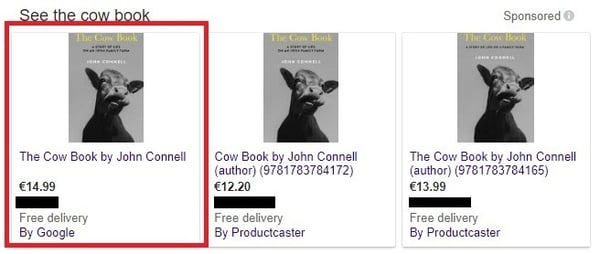 Google Shopping prijs vergelijking