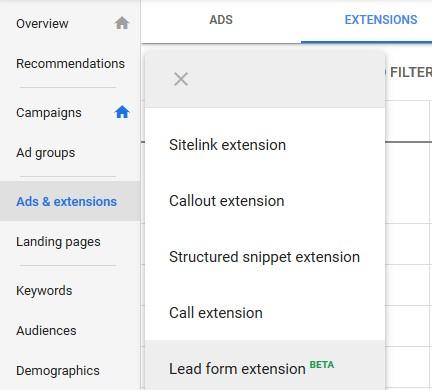 google-lead-form-extensions-setup